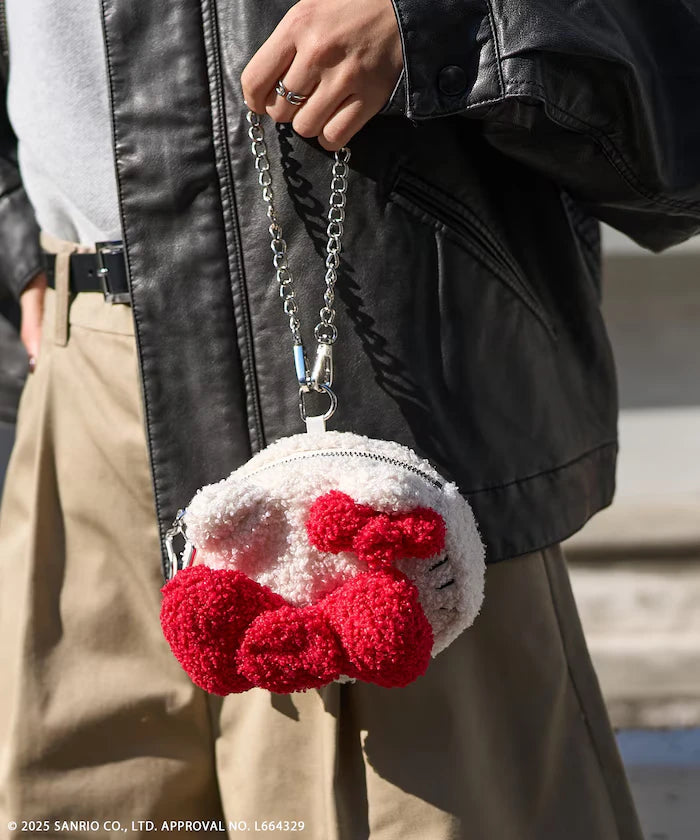 Hello Kitty Fuzzy Pouch