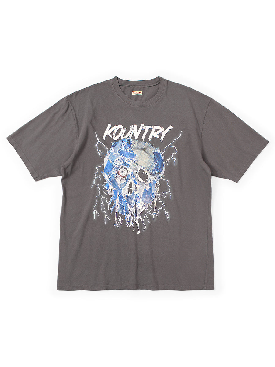 20/- Jersey Crew T (Denim Face pt)