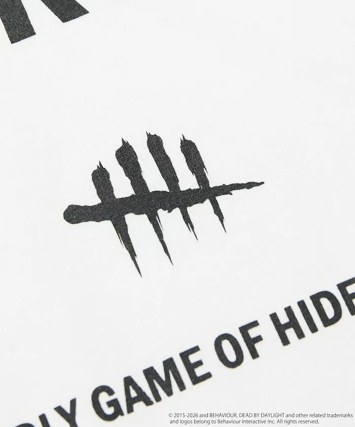 Dead By Daylight Exclusive Back Logo Print Crew Neck T-Shirt