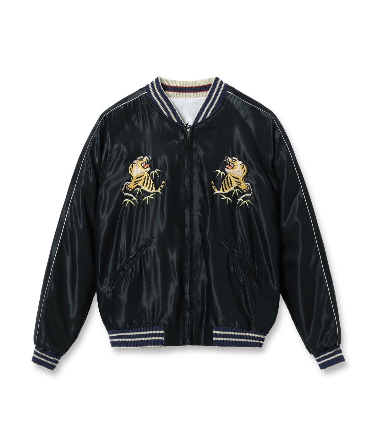 Early 1950s Style Acetate Souvenir Jacket “RED EAGLE” × “TIGER HEAD”