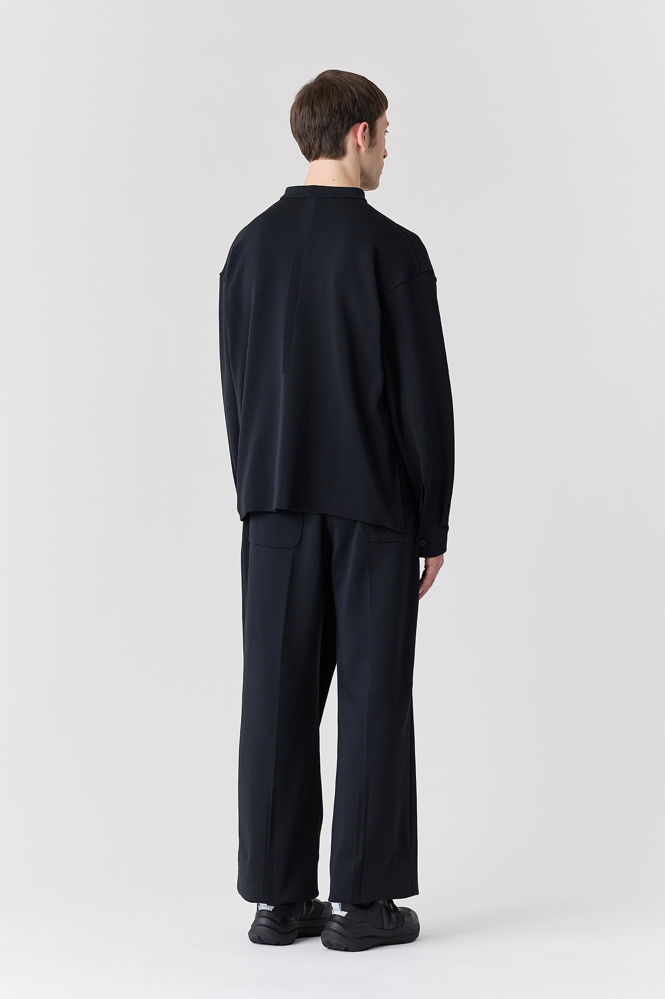 SOFT MILAN WRAP FRONT PANTS
