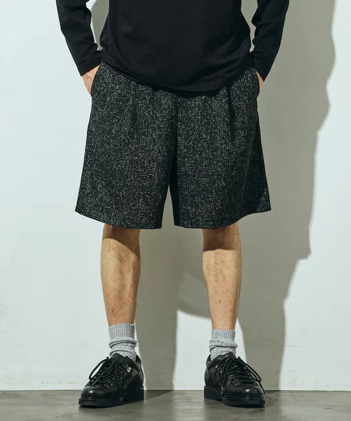 Summer Tweed Easy Wide Shorts / Compatible with Setup