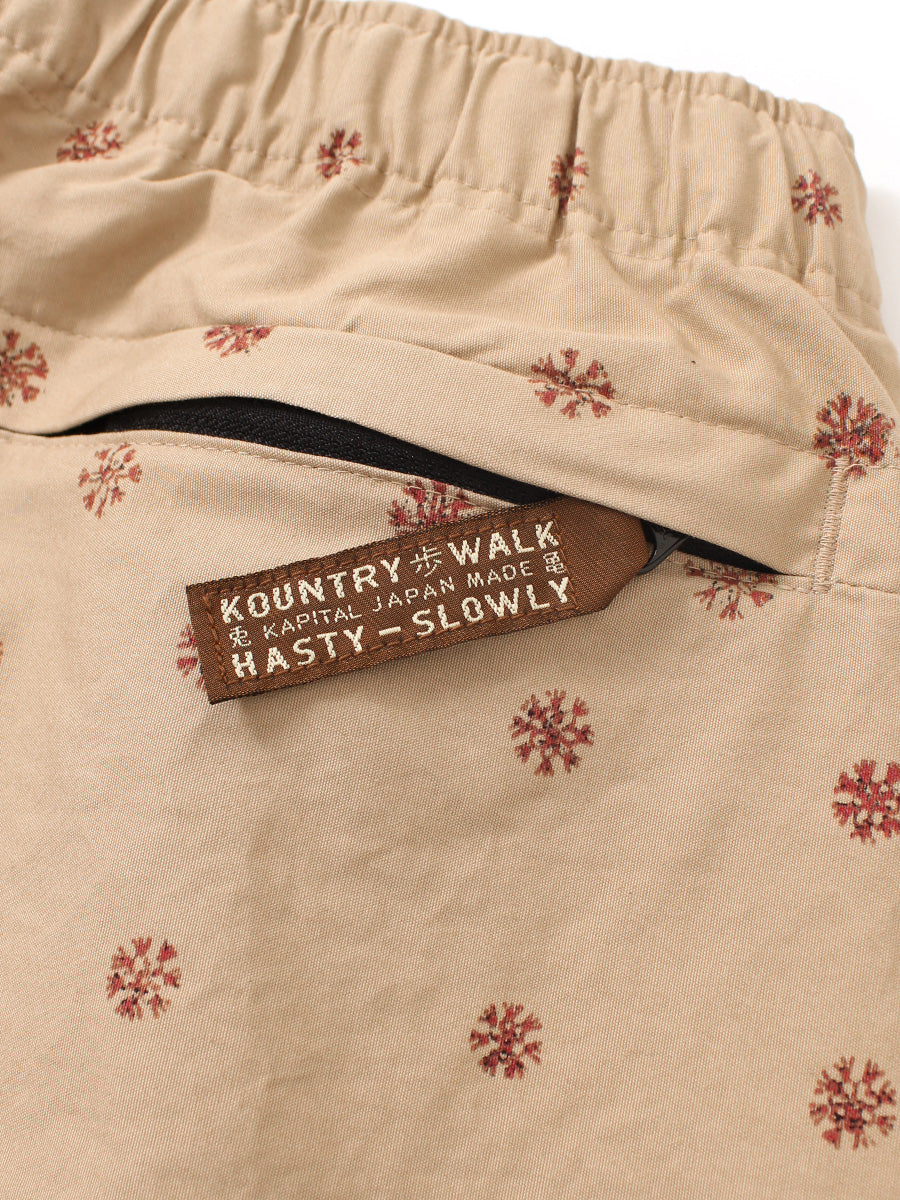 40/2 Coma Weather Printed Easy Short Pants