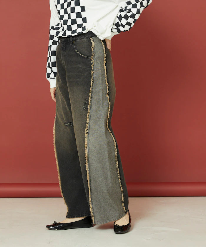 Colorful Curve Denim