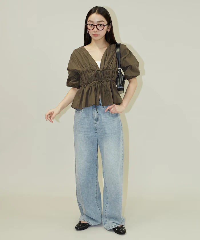 2WAY Shirring Blouse Limited Edition