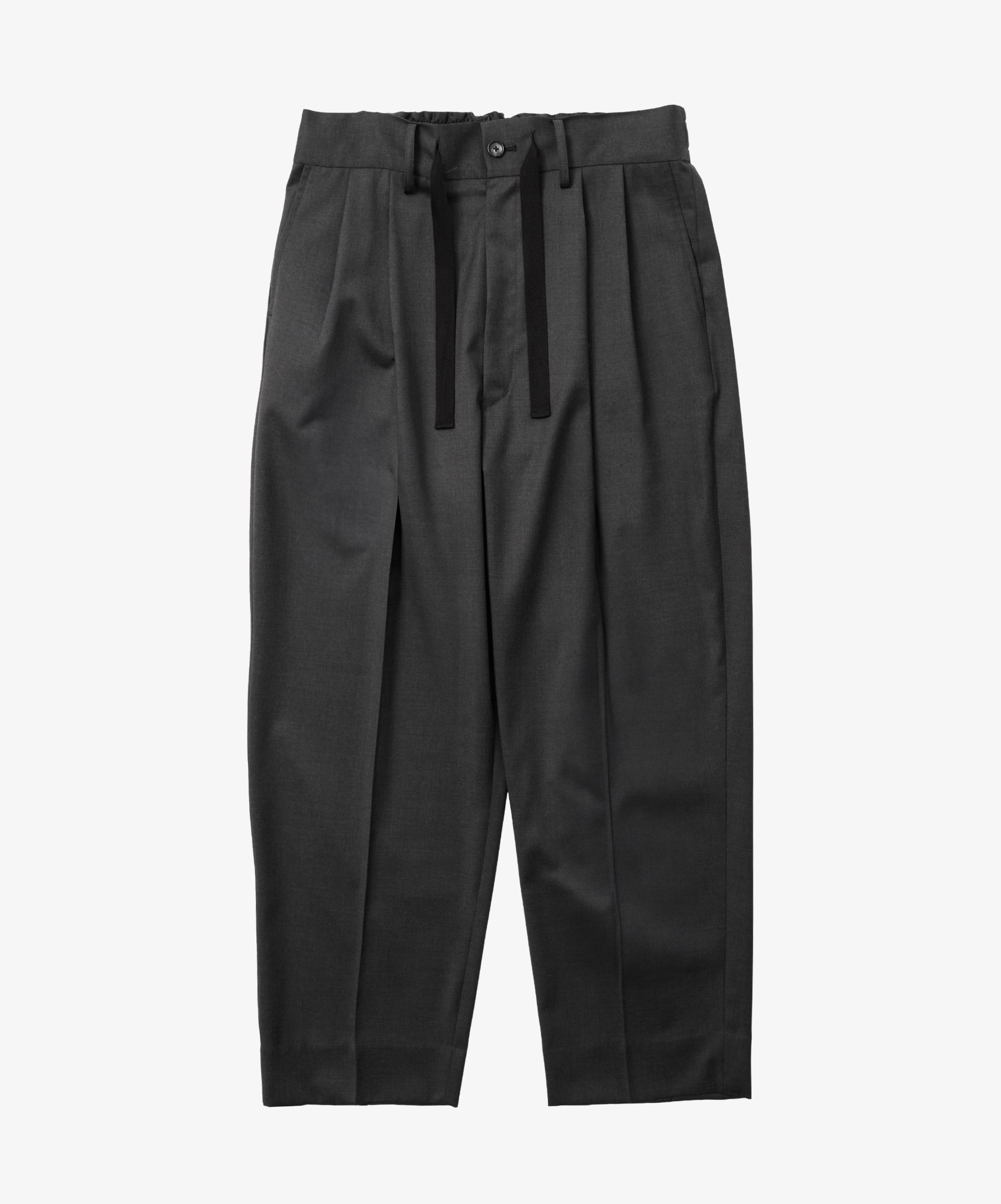 pantalon baggy loro piana anthracite
