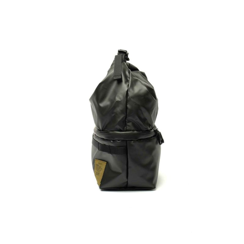 NYLON POLYCARBONATE 2ROOM POUCH sizeM/ BLACK