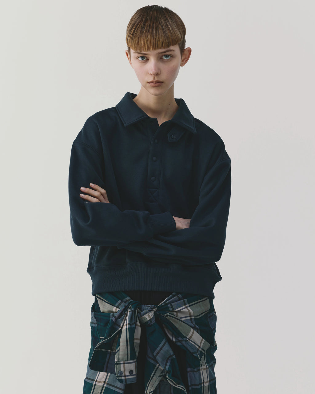 W's TECH SWEAT SNAP PULLOVER
