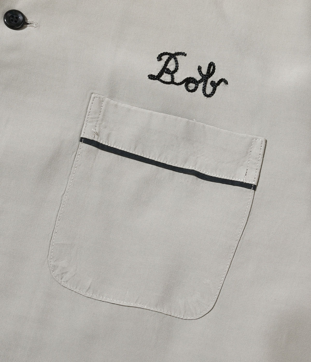 RAYON BOWLING SHIRT “PIPING”