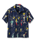 DOBBY COTTON OPEN SHIRT “SEA CRUISE”