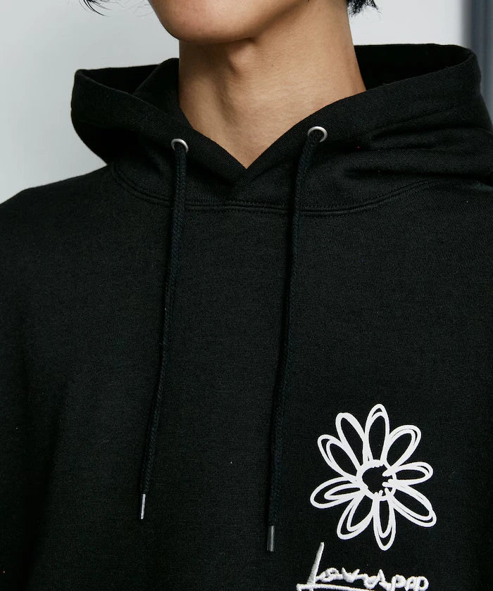 LOVE POP STUDIO FLOWER GRAPHIC HOODIE【Limited Edition】
