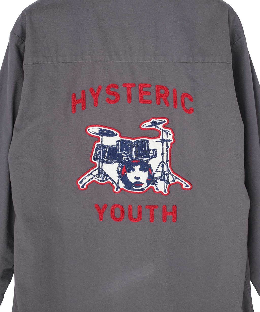 DRUM KIT Embroidered Engineer Shirt