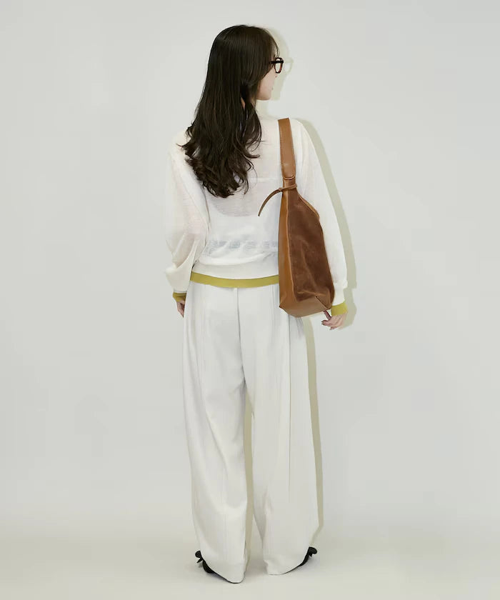 Cardboard Material Curve Pants Limited Edition