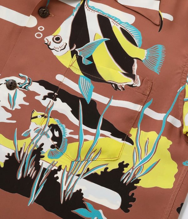 RAYON HAWAIIAN SHIRT “MOORISH IDOL”