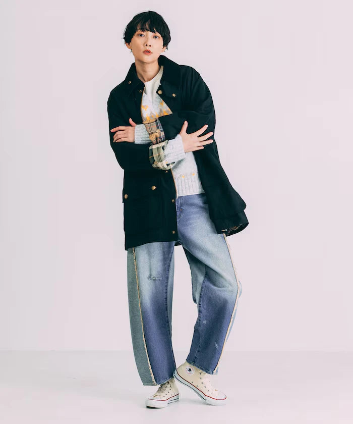 Colorful Curve Denim