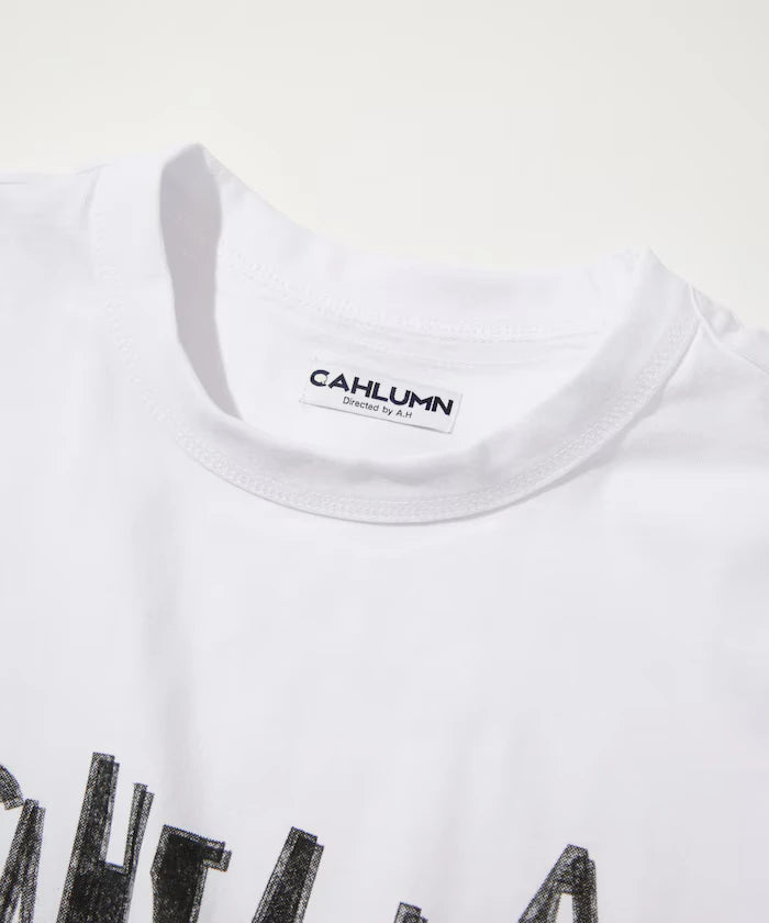 ZINE5.1＋CAHLUMN LOGO Reversible T-Shirt