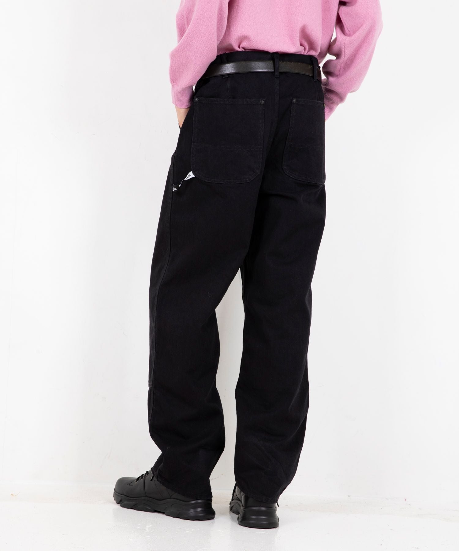 Double Knee Denim Pants