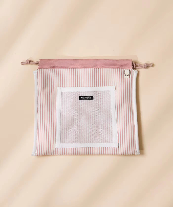 Multiway Color Knit Frill Shoulder Bag