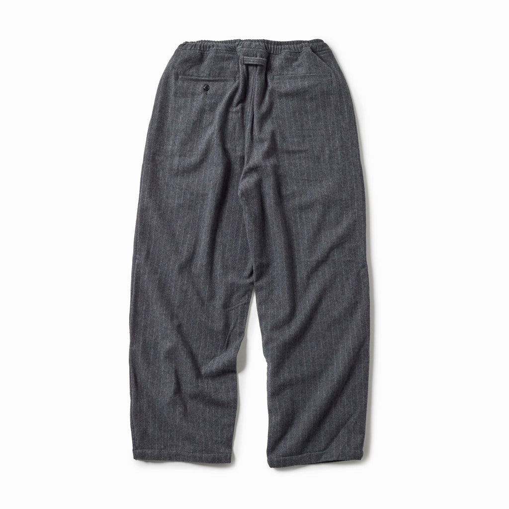 GL42576 / SUPER 160's WOOL HERRINGBONE MOSSER 1TUCK EASY PANTS