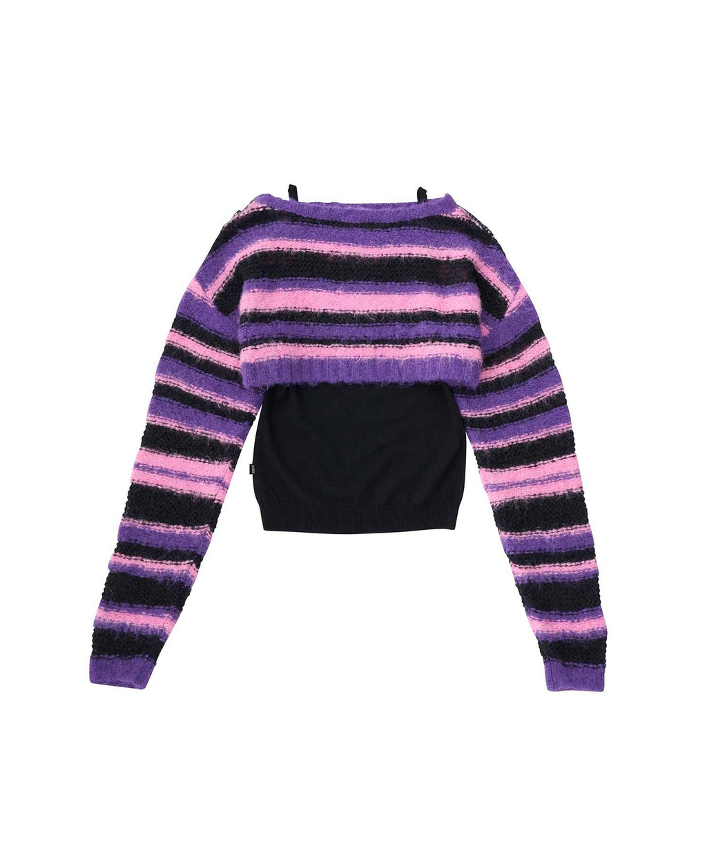 SUPER HYS Ensemble Pullover & Camisole