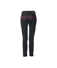 Box Logo Shirring Denim Pants