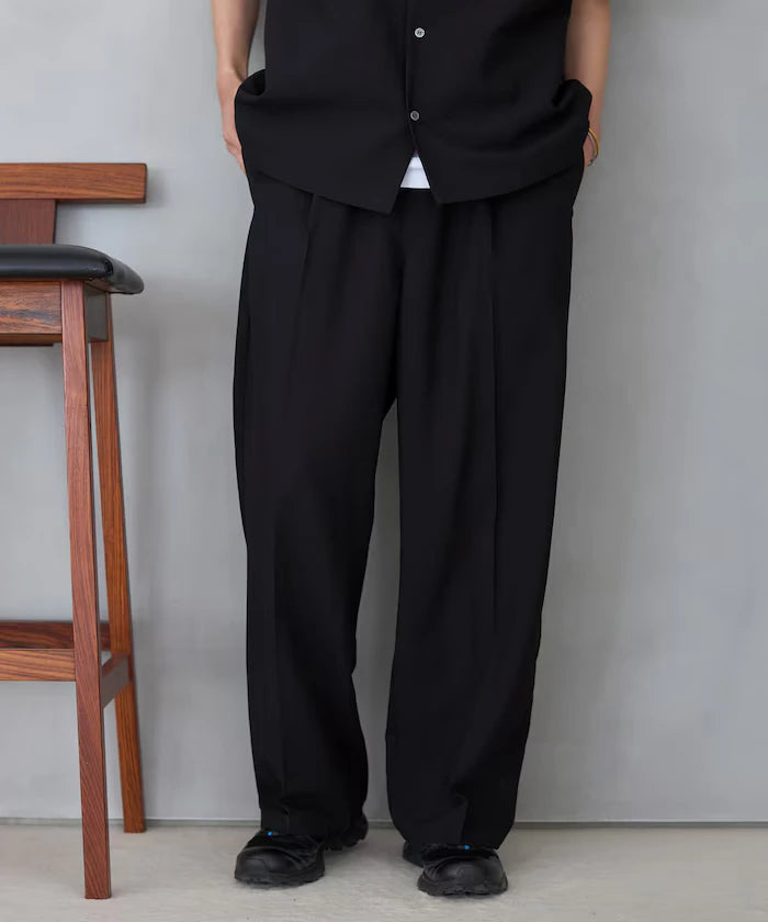Functional Material Open Collar Short Sleeve Shirt Set 3 Piece Set / Washable / UV Cut / Quick Dry / Cooling Touch