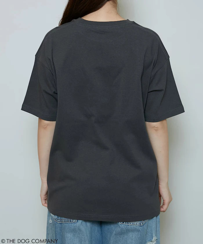 THE DOG / THE CAT Collegiate Style T-Shirt Limited Edition
