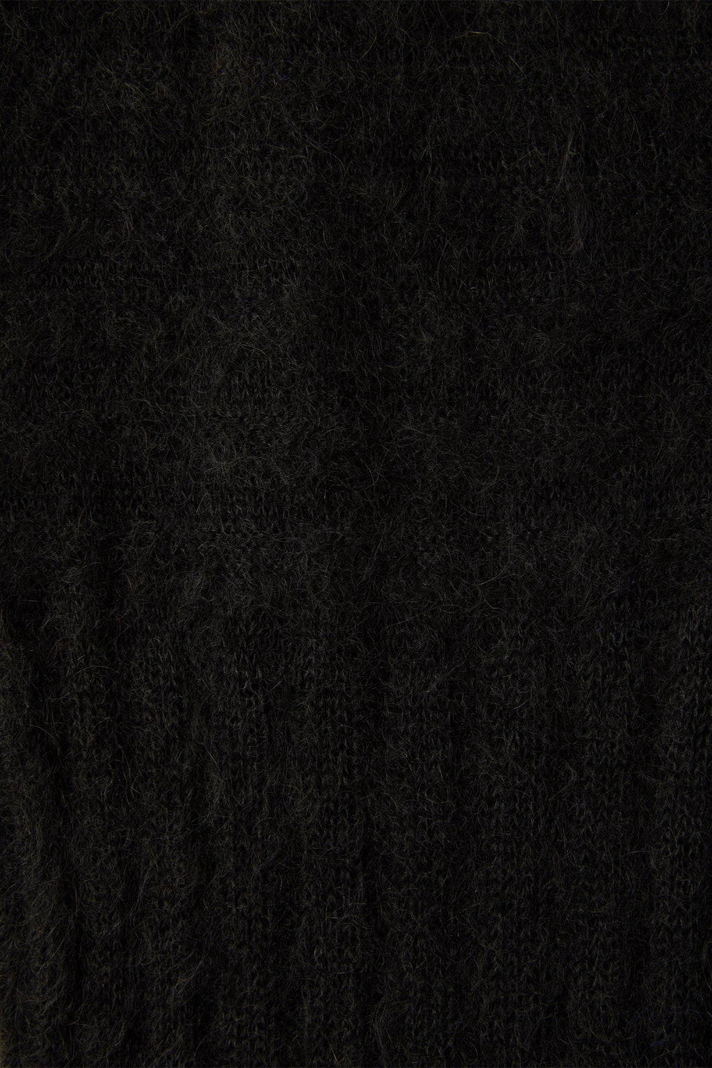 MOHAIR GARTER RIB SCARF