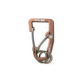 DOUBLE CARABINER/CHOCO