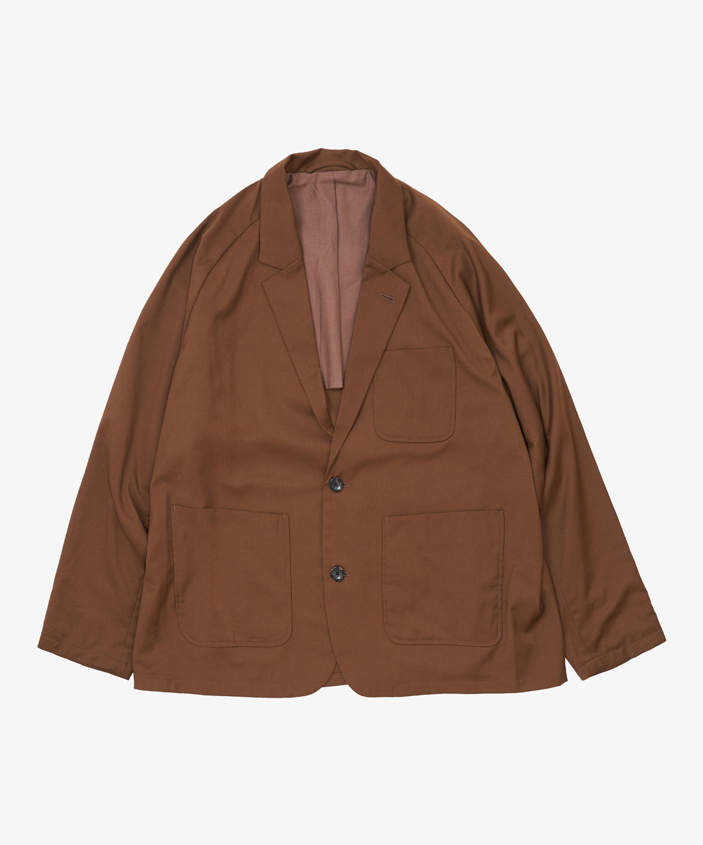 blazer twill brown