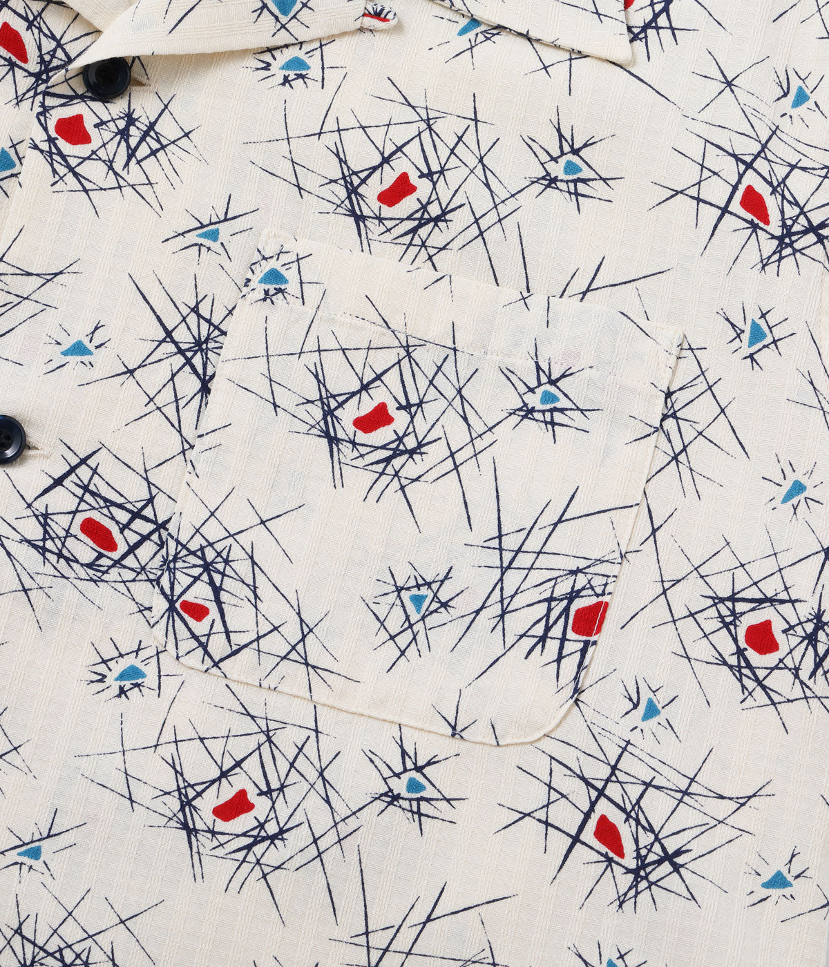 Dobby Cotton Open Shirt “Atomic”