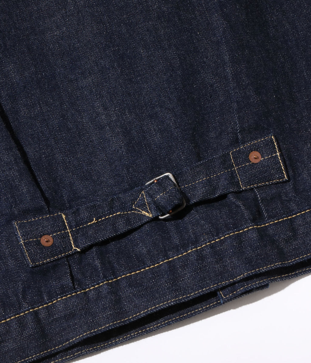 WORLD WAR II DENIM BLOUSE