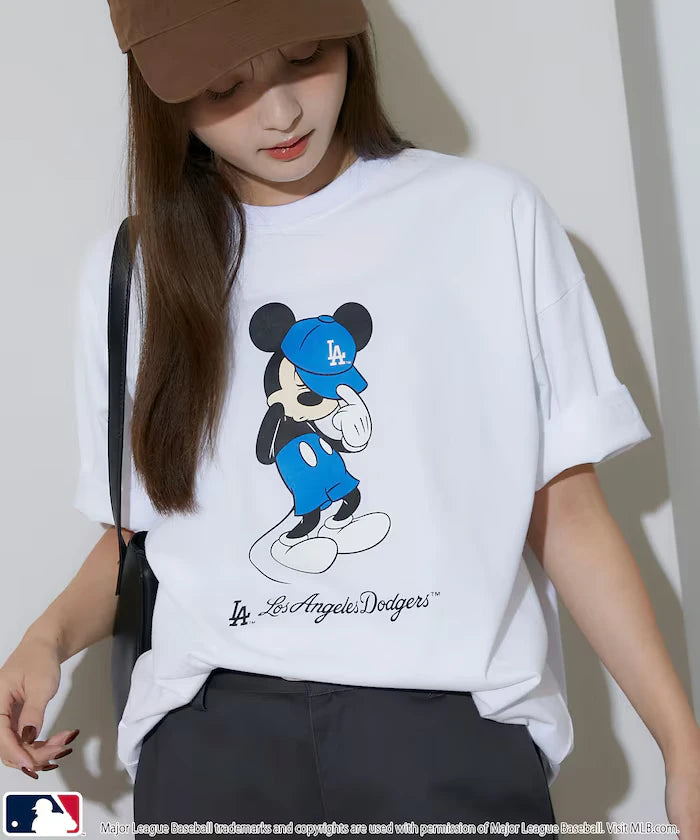MLB/MICKEY MOUSE/Exclusive Print T-Shirt Limited Release
