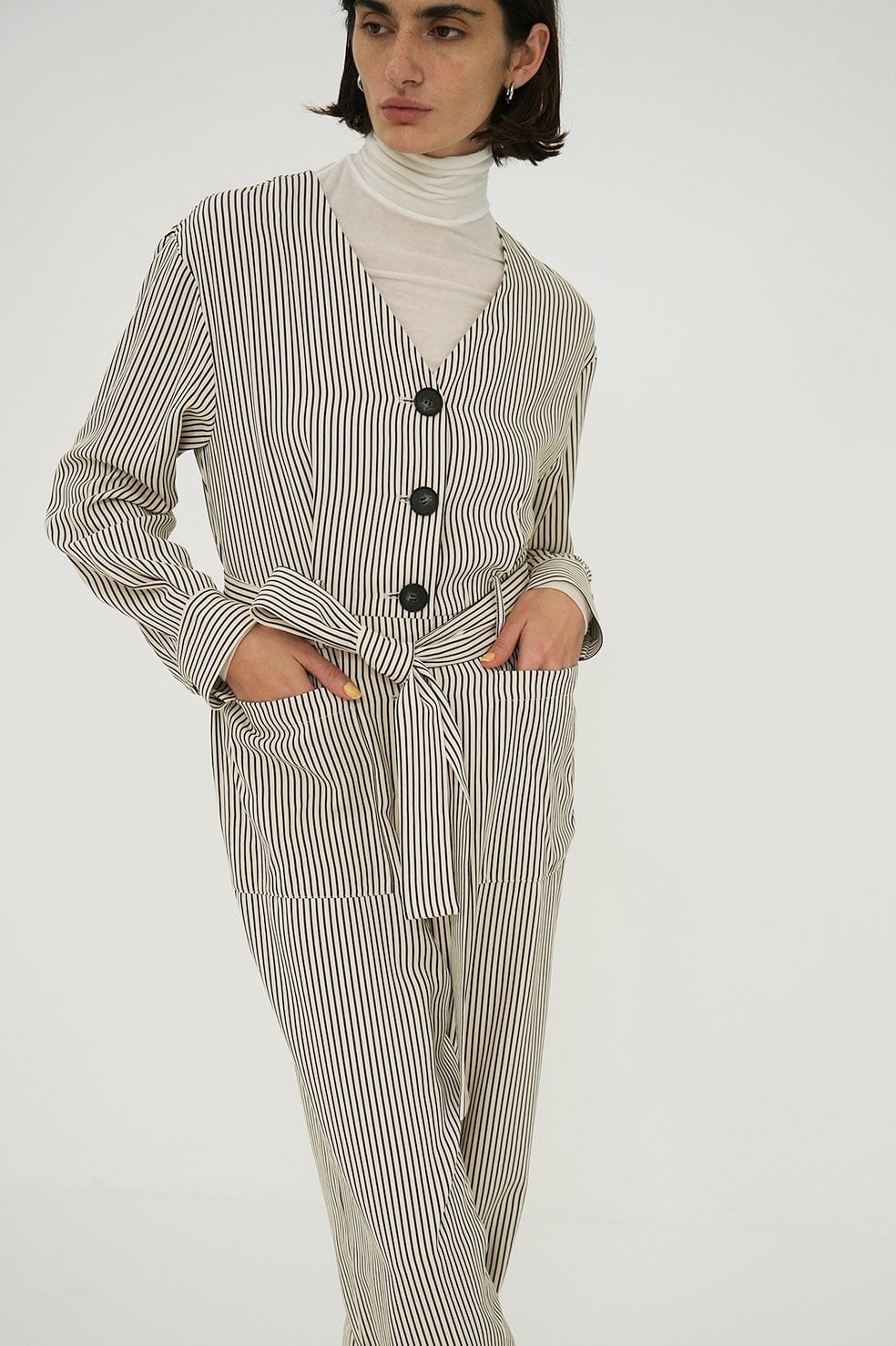 STRIPE BIG BUTTON ALL IN ONE