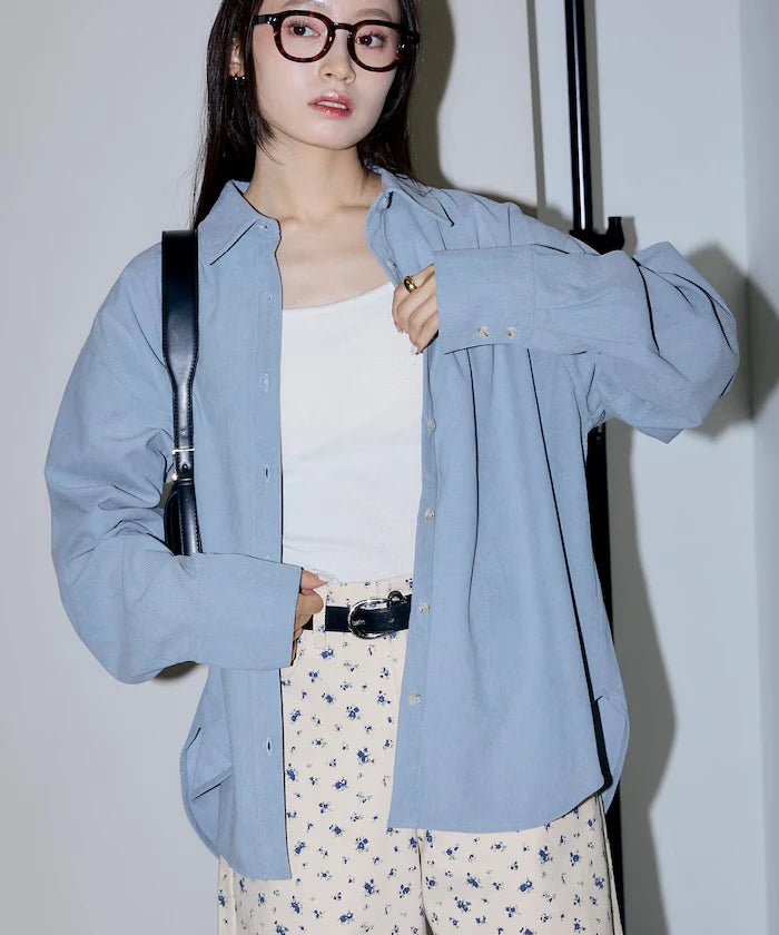 Big Silhouette Corduroy Shirt