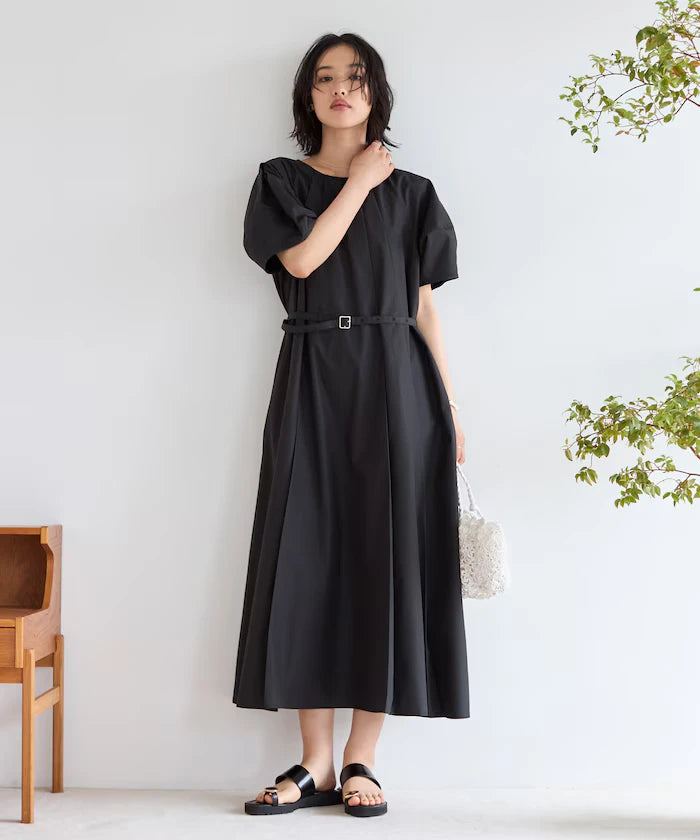 Balloon Sleeve 2WAY Dress / 5 Minute Sleeve