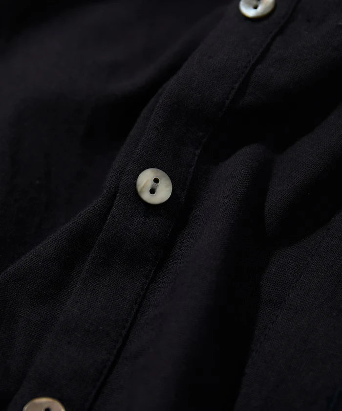 Cotton Linen Pullover Shirt