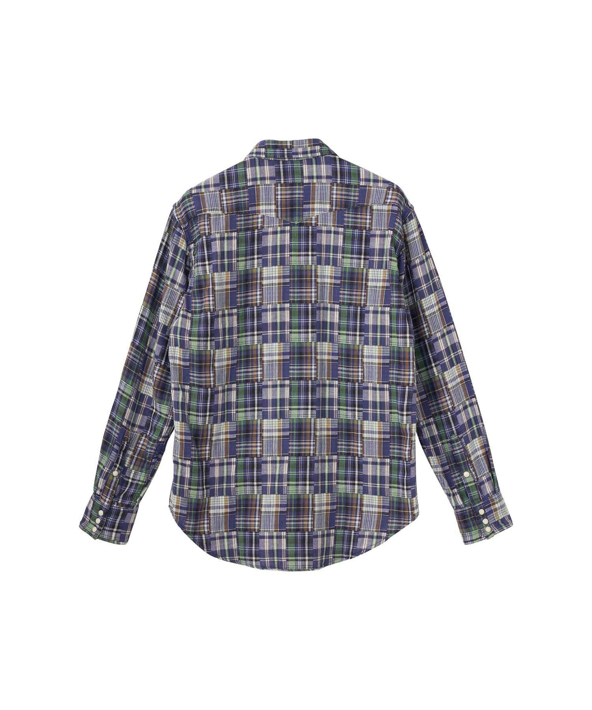 Double Gauze Check Western Shirt