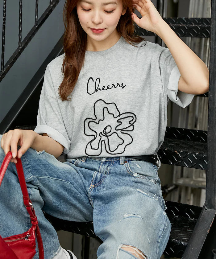 Love Pop Studio Code Flower T-Shirt