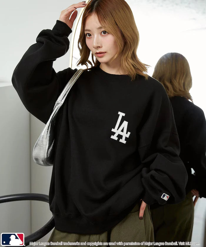 Custom MLB Fleece Crewneck Logo Sweatshirt Limited Edition