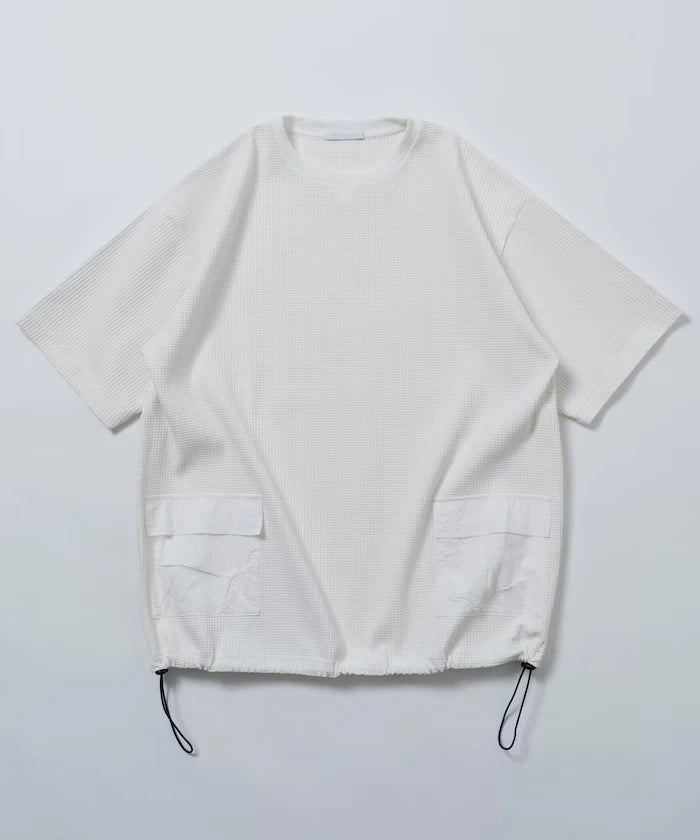 Side Pocket Spindle Tech Thermal Short Sleeve T-Shirt / Big Silhouette