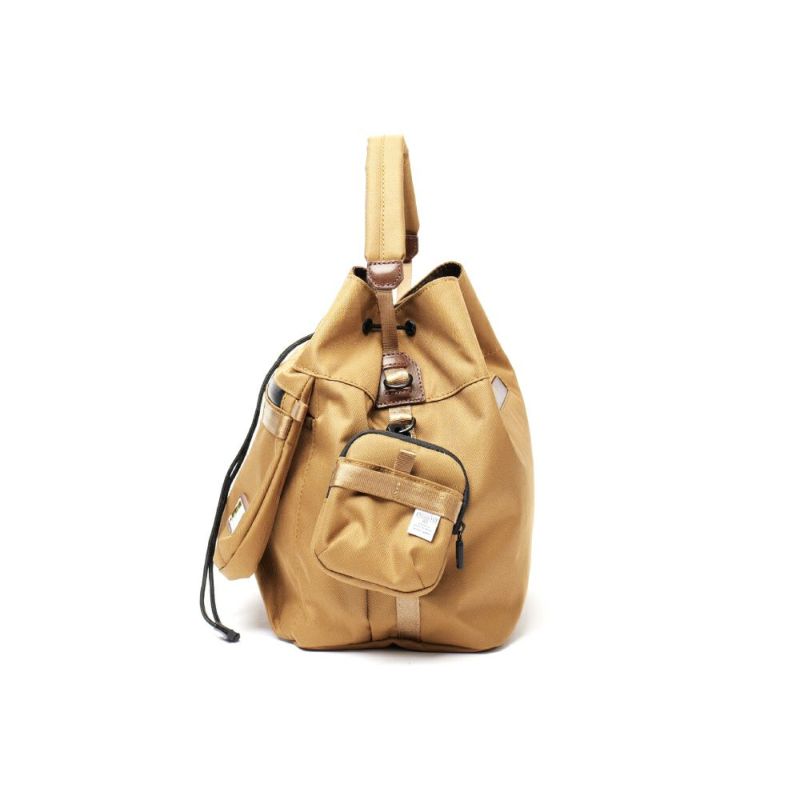 CORDURA DOBBY 305D DRAWSTRING SHOULDER / KHAKI