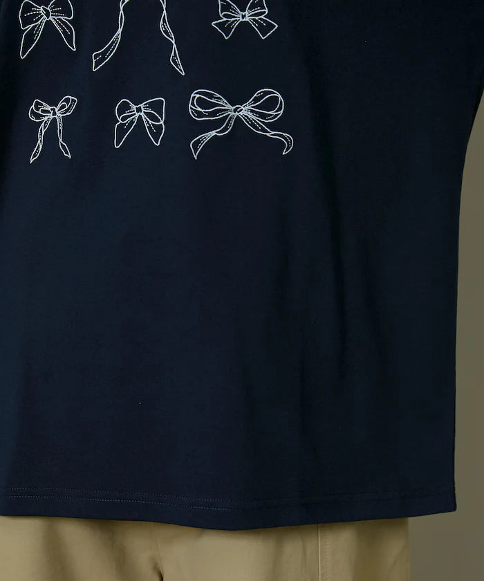 Ribbon Embroidery T-Shirt Limited Edition