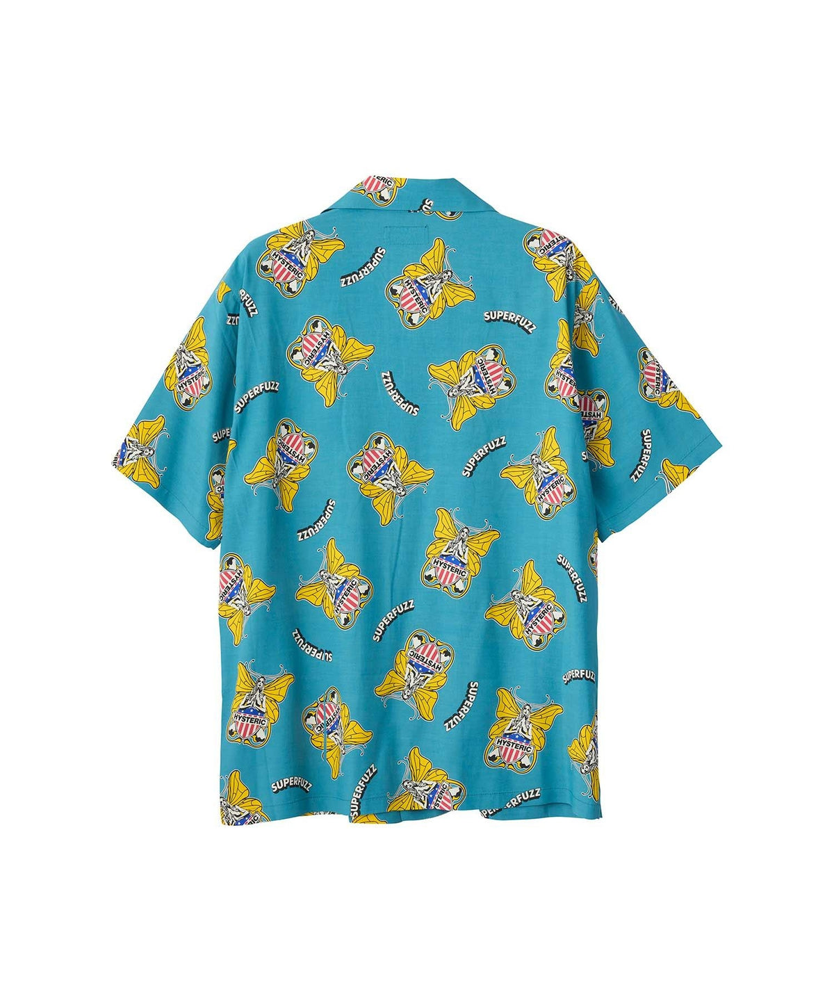 Levitated Girl Open Collar Shirt