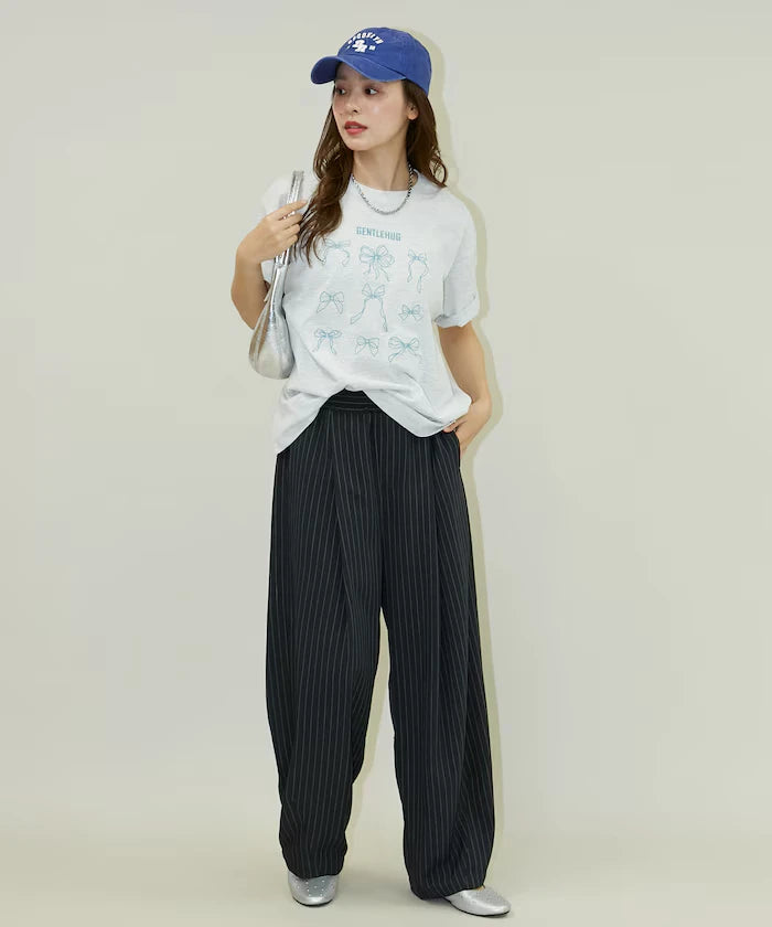 Ribbon Embroidery T-Shirt Limited Edition