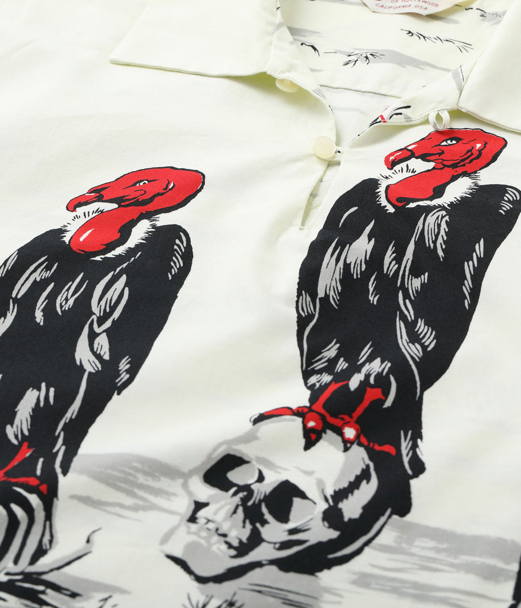 COTTON TYPEWRITER PULLOVER SHIRT “CONDOR”