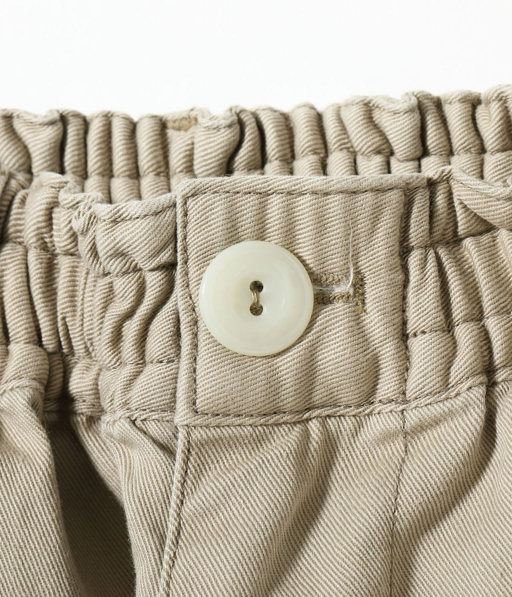 MODUCT COTTON TWILL SCRAB PANTS with STENCIL PRINT AGING MODEL