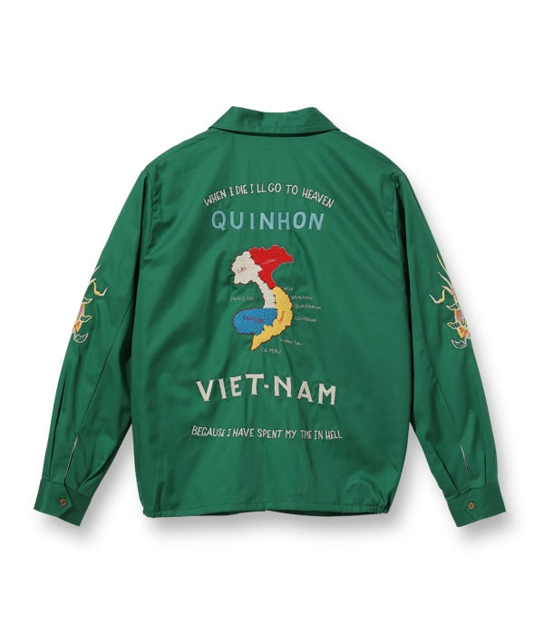 Late 1960s Style Cotton Vietnam Jacket “VIETNAM MAP”