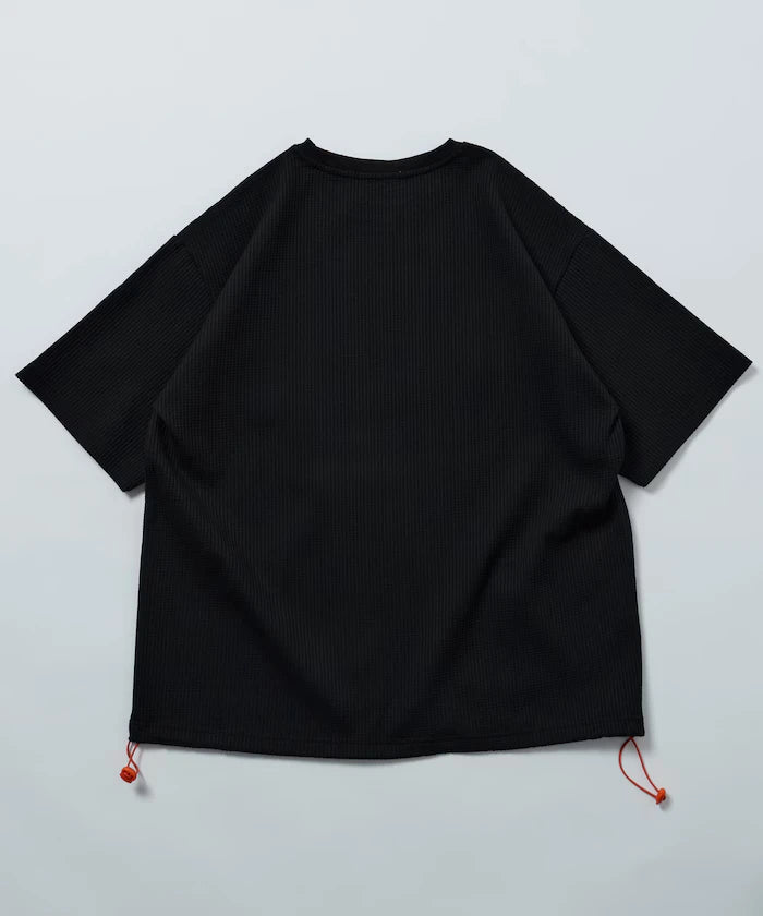 Side Pocket Spindle Tech Thermal Short Sleeve T-Shirt / Big Silhouette