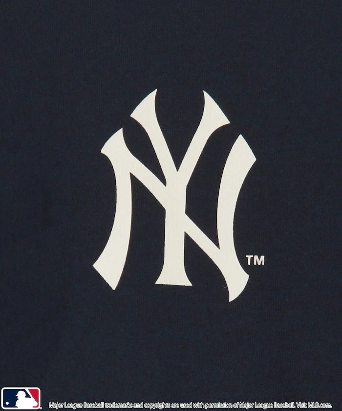 Limited Edition MLB Logo Print Henley Neck Oversized T-Shirt